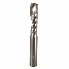 Single O-Flute Upcut Spiral Router Bit - 1/2" SH
