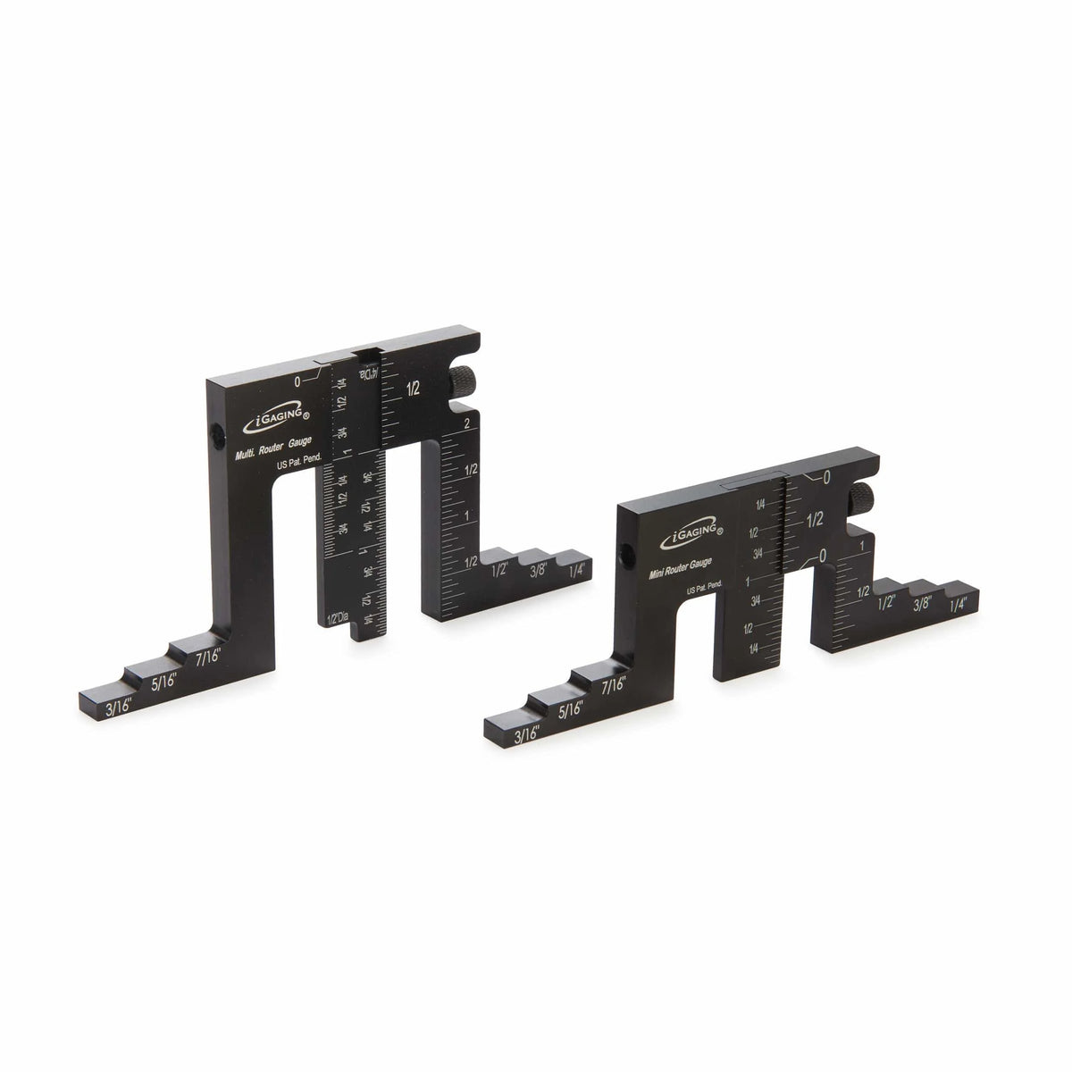 Adjustable Router Gauge Set