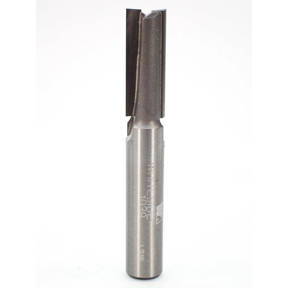 Straight Cut Double Flute Router Bit - 3/8" SH