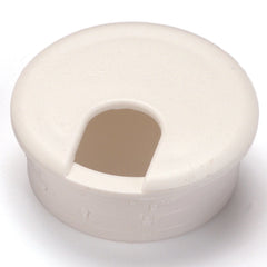 2" Cable Management Plastic Grommet White