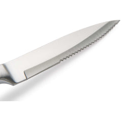 Steak Knife Set for Cutting Steak and Other Meats - 9-3/16" - SS - Unfinished Kit - 6 Piece