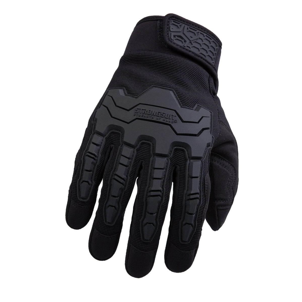 Brawny Gloves, Black, XXL
