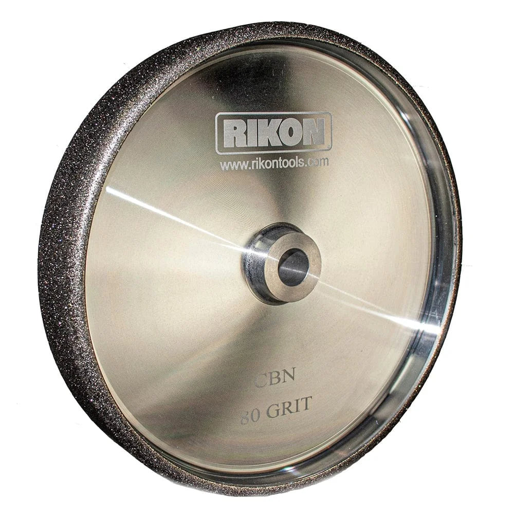 Pro Series 8" x 1.5" 180 Grit Sharpening Wheel with Radius Edge -5/8" Arbor Hole