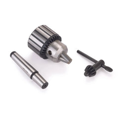 Heavy-Duty Keyed Lathe Drill Chuck  - #2 MT - 1/2" Capacity
