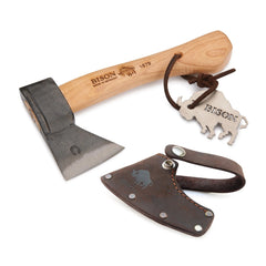 Trekking Hatchet with Leather Sheath - 9.44" OL