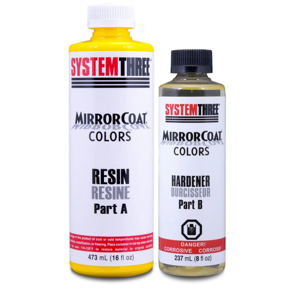 MirrorCoat Epoxy Resin Yellow - 1.5 Pt
