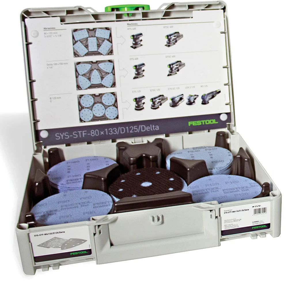Systainer³ Abrasive Set SYS-STF D125 GR Net