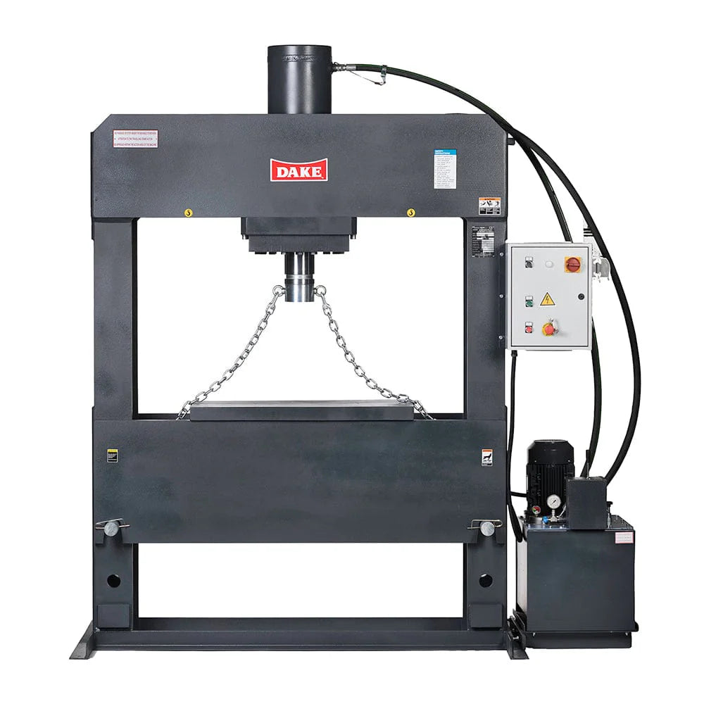 Hydraulic Press - Electrically Operated - H-Frame- 220V - 3 Ph - 200-Ton
