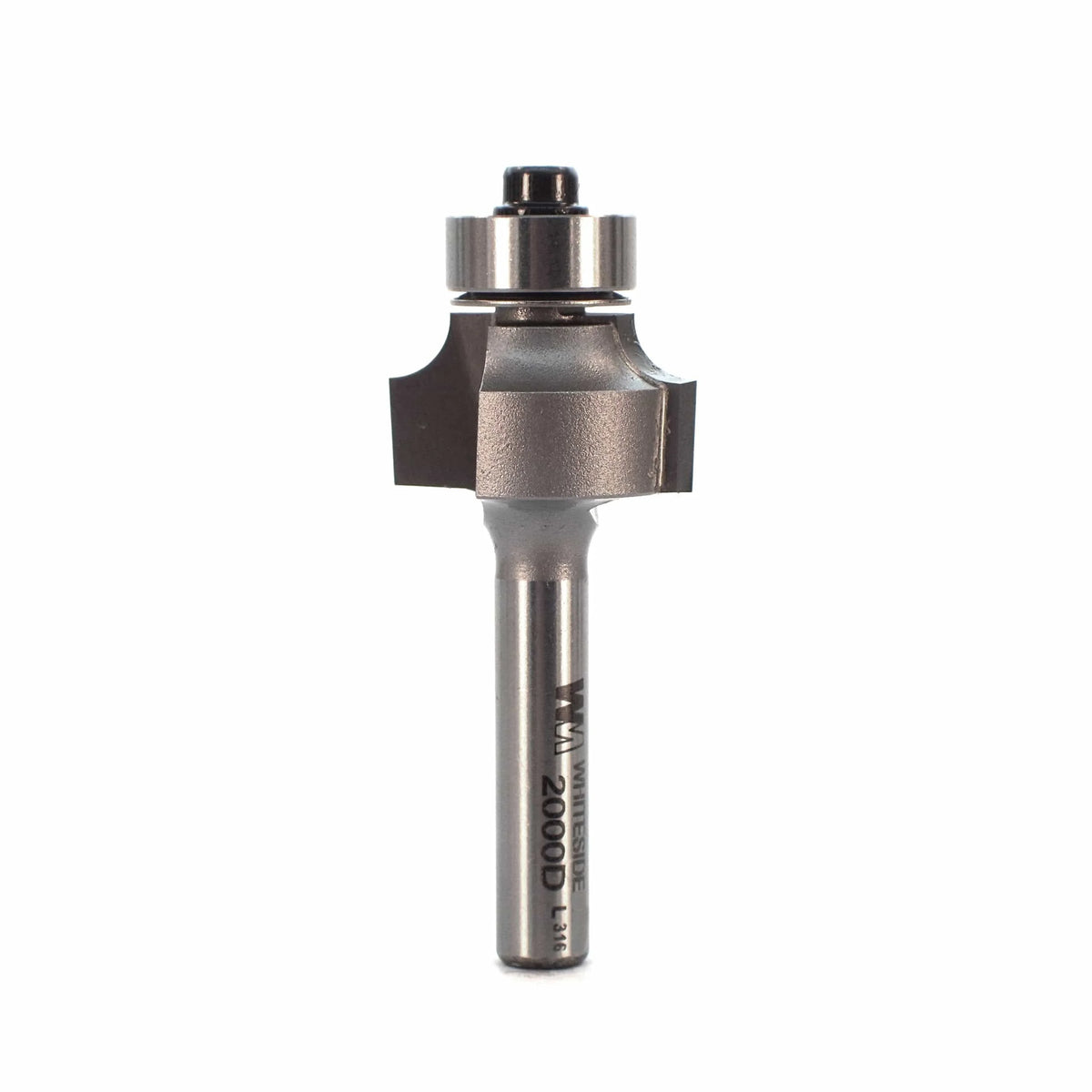 2000D Roundover Router Bit 1/4" SH 5/32" R X 13/16" D X 1/2" CL