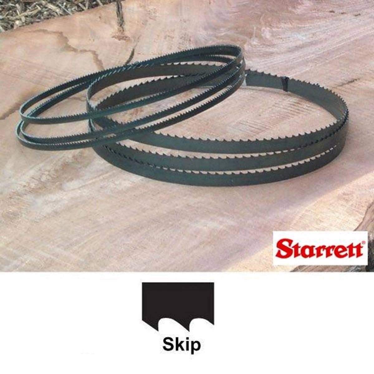 Duratec SFB Bandsaw Blade - 80" x 1/4" x .025" - 4 TPI - Skip
