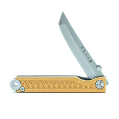 Pocket Samurai  Keychain Knife - Bronze