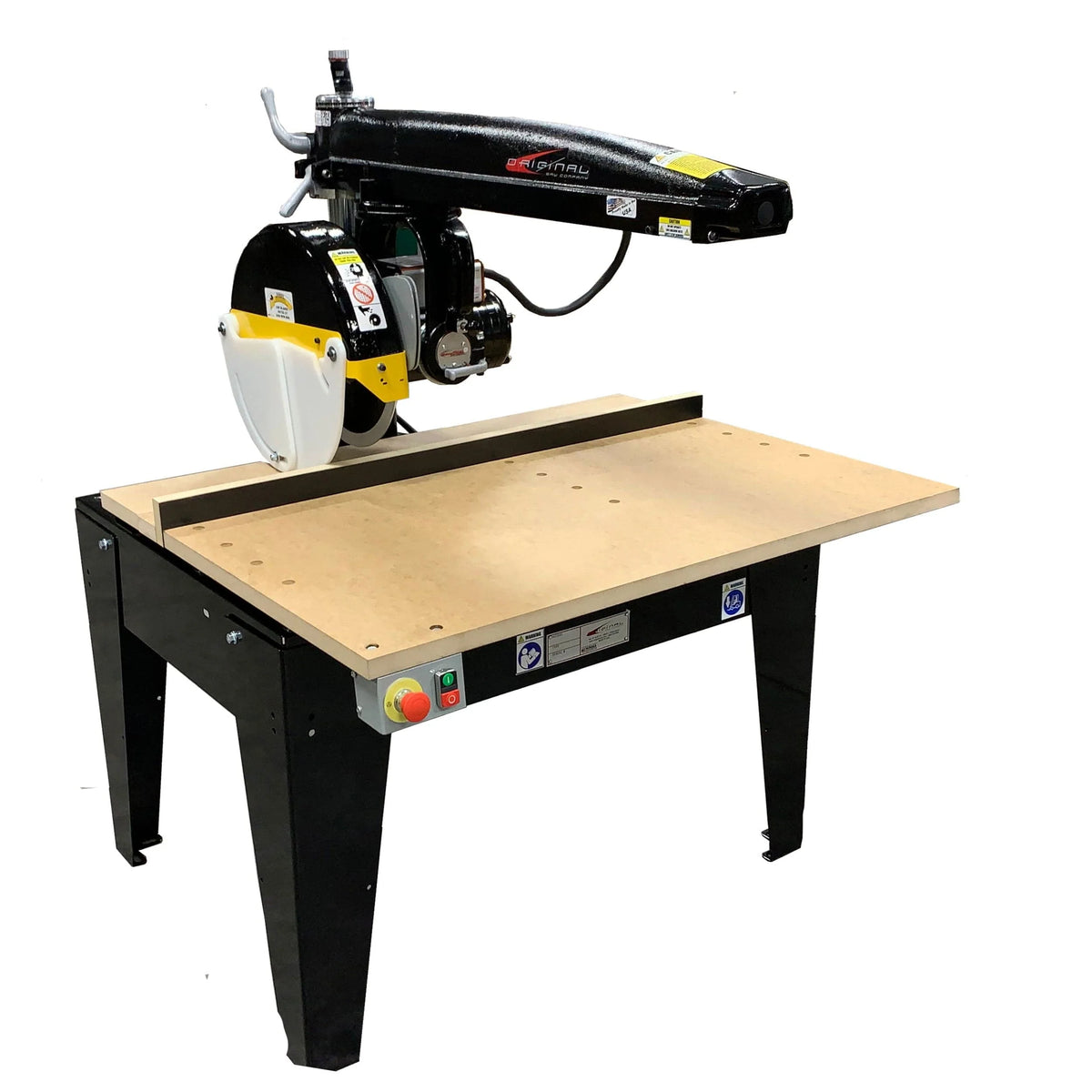 Radial Arm Saw with 16" Blade and 24" Crosscut - 5 HP 3 PH 460V