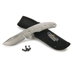 Balkus Fixed Blade Knife for Hunting and Fishing - 8" - Unfinished Kit
