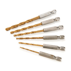 Metric Drill Bit Set - 2 mm to 5 mm - 6 Piece