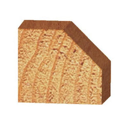 2302 Chamfer Router Bit 1/4" SH 5/8" CL X 7/16" CH 2" OL