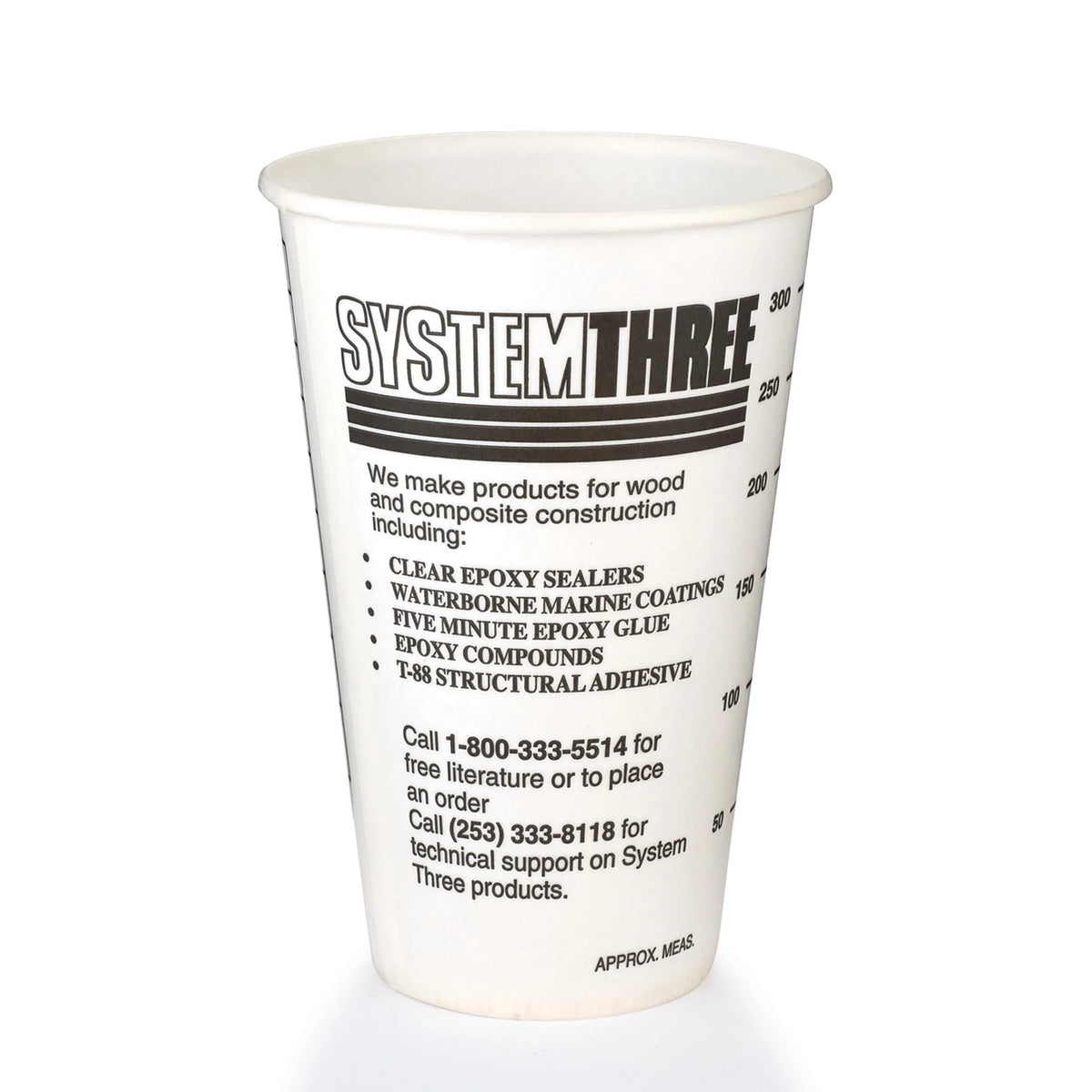Graduated Mixing Cups - 12 oz  - 12 Piece