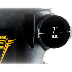 V-System 3000 35-Gallon Cyclone Dust Collector with Wall Mount - HEPA GFM - 3 HP 1 Ph 230V
