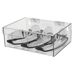 Hinged Lid Storage Box Clear