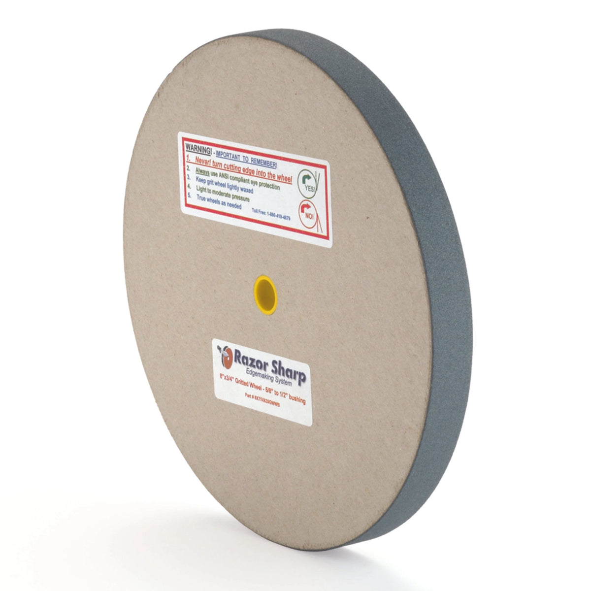 Razor Sharp Edgemaking 8" Grit Wheel