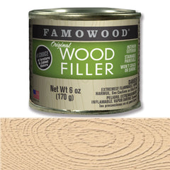 Wood Filler - Solvent Based - 6 oz
