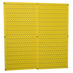 Yellow Metal Pegboard Pack - Two Pegboard Tool Boards