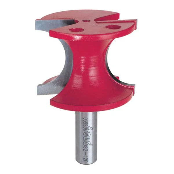 82-120 Half Round Router Bit 1/2" Shank 5/8" R 2" CL