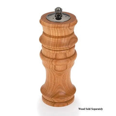 Salt Shaker & Pepper Mill Grinder Mechanism Turning Kit - Black Nickel