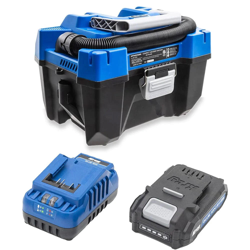 Ionic Drive Wet/Dry Vac with HEPA - 20V With 2AH Battery and Charger Kit