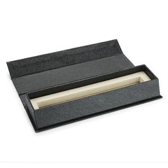 Black Paper Foldable Pen Case with Magnetic Catch