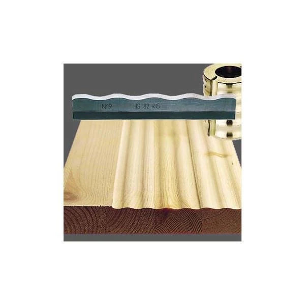 Spiral blade HSS rustic coarse