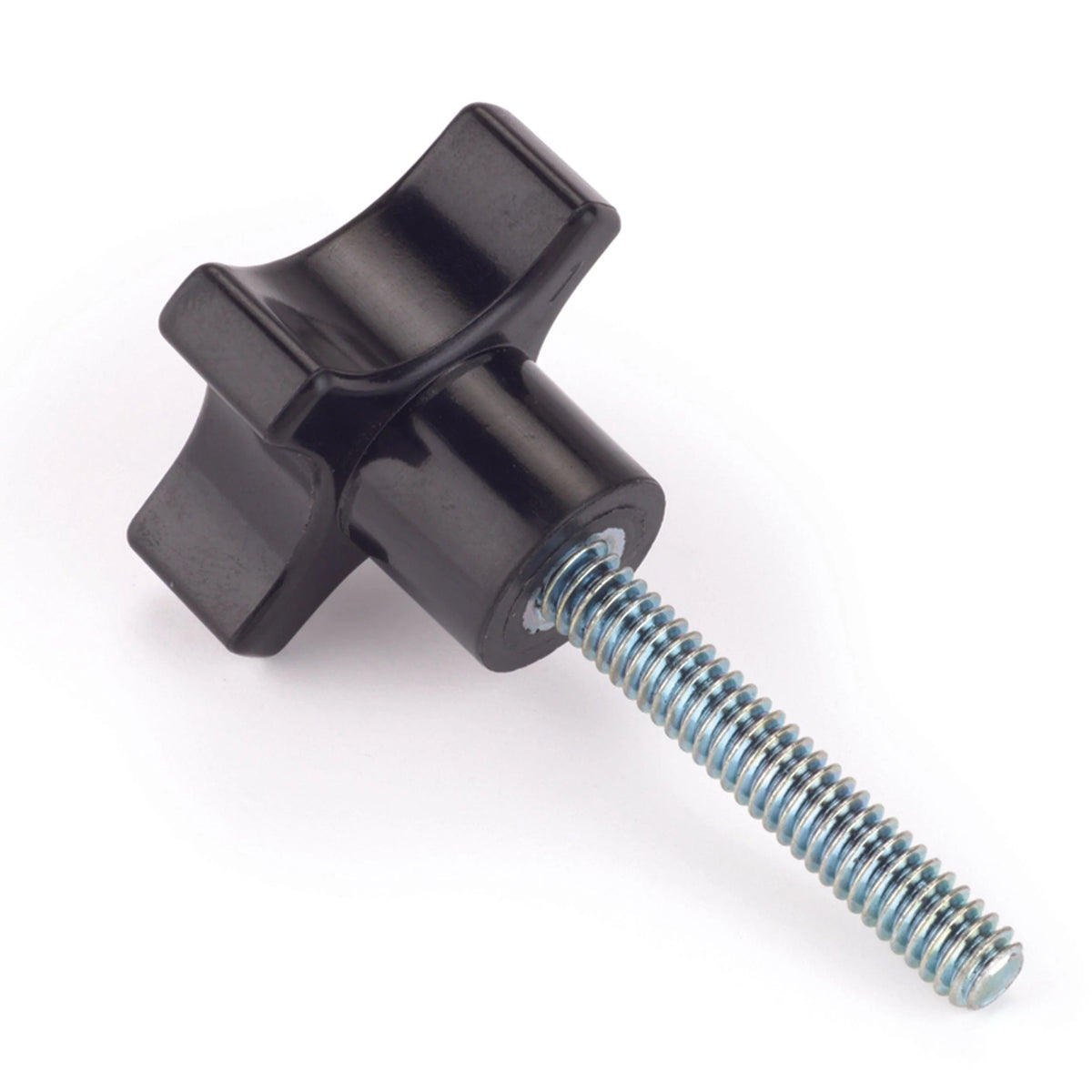 Knob, Four Arm with 3/8"-16 x 1-1/2" Stud