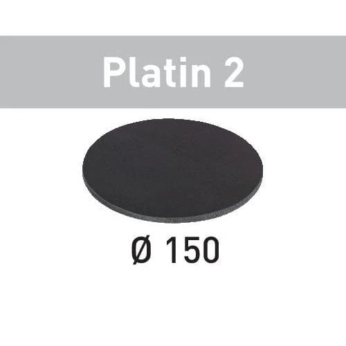 Platin 2 D150 Sandpaper Disc, S400, 15 Pack